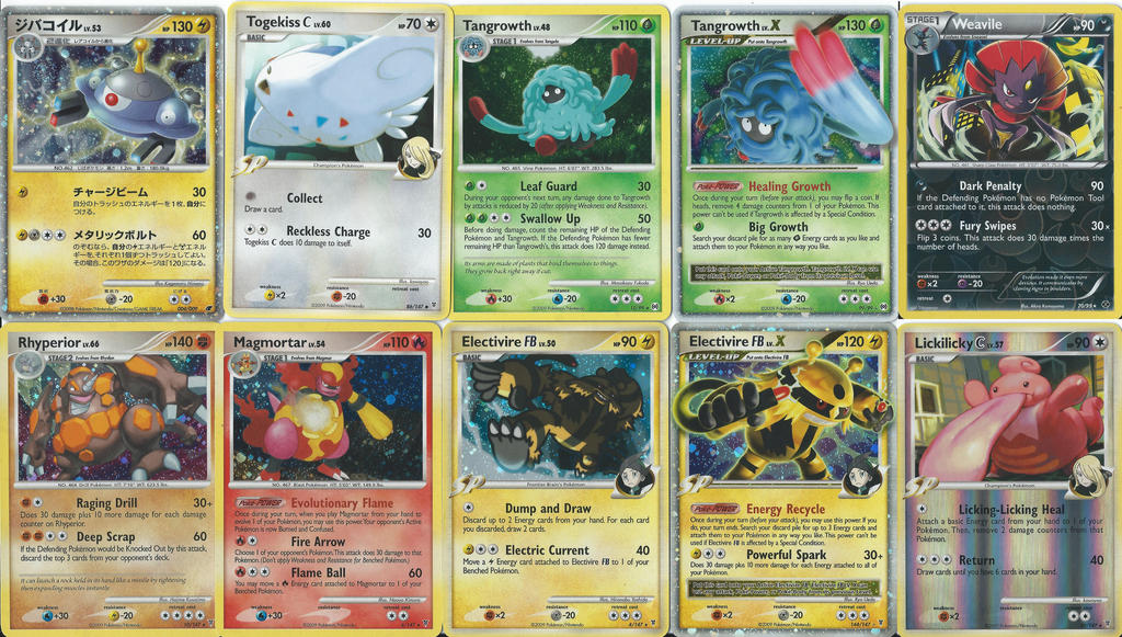 Pokemon cards rares