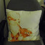 Arcanine Mother and Son Pillow