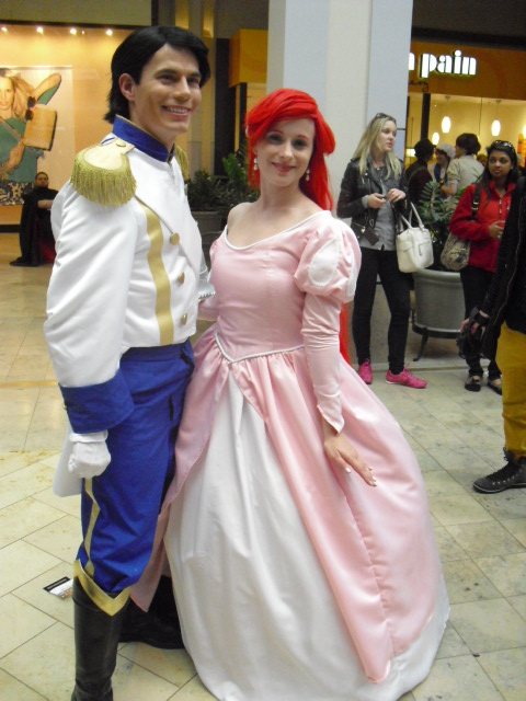 Prince Eric and Ariel