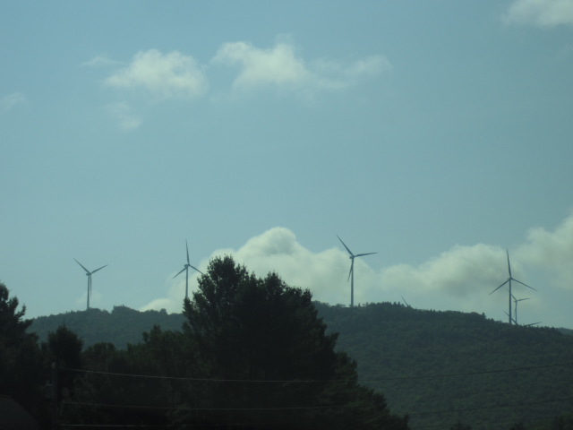 White Mountains NH Wind Turbines