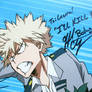 MHA Bakugo Autograph