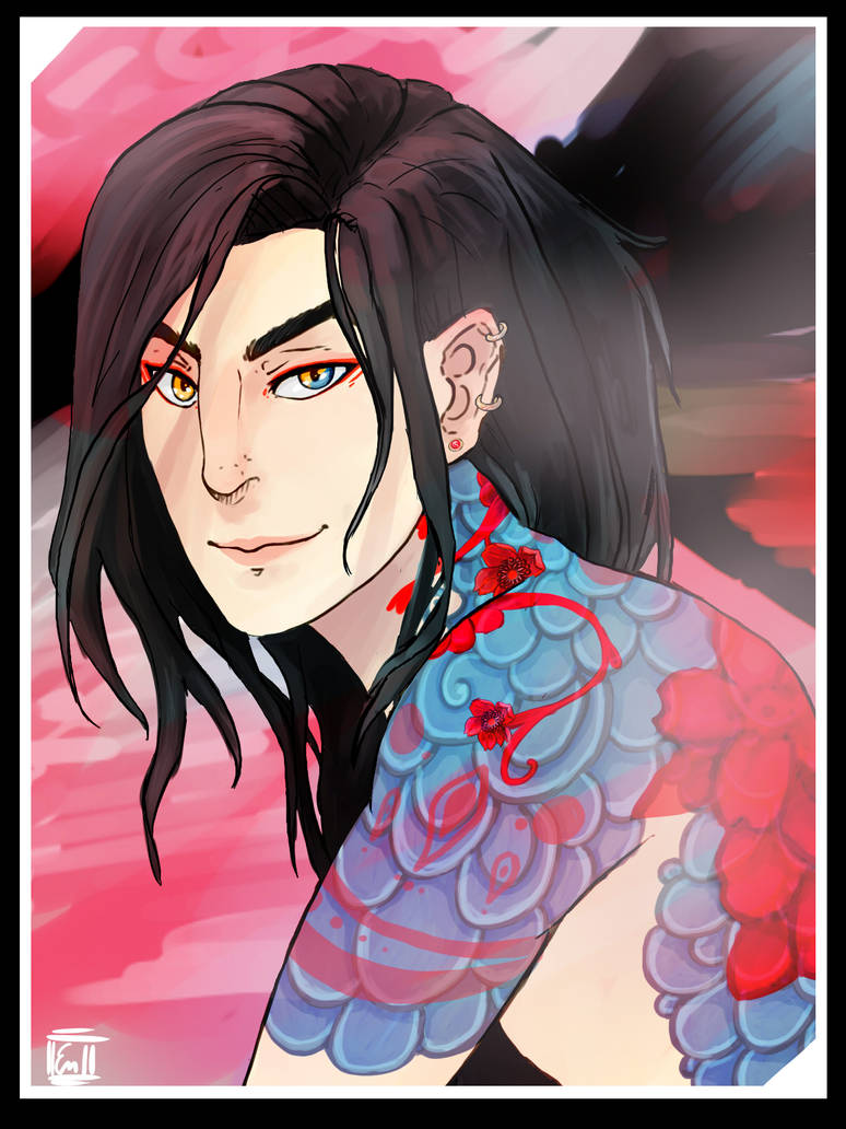 Portrait: Kuro by darkling100 on DeviantArt