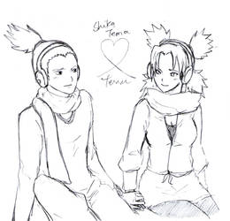 ShikaTema Version - Christmas Holiday Lineart