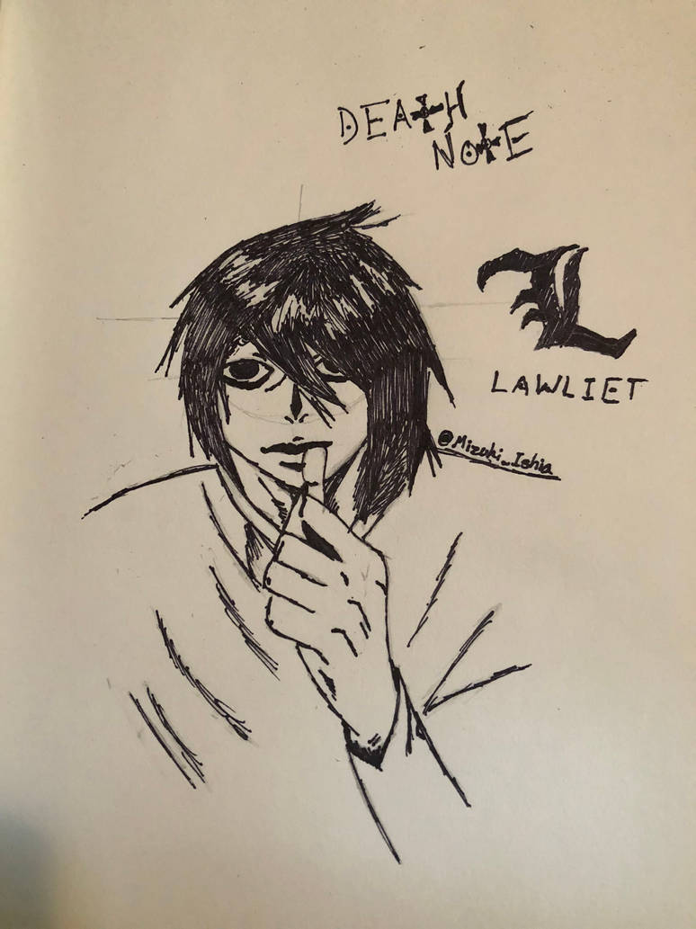 Death Note L Lawliet by Mizuki-Ishia on DeviantArt