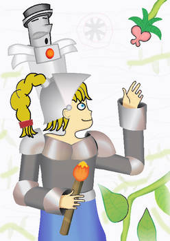 Deviantart 17th Birthday: Excalibur and Knight
