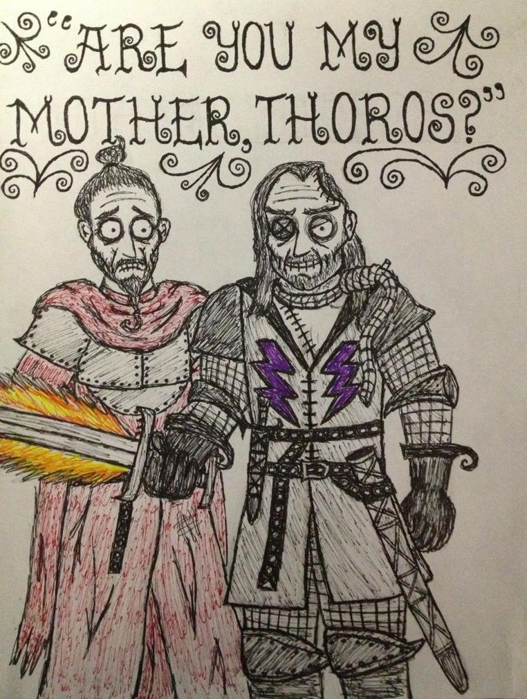 Beric Dondarrion and Thoros of Myr