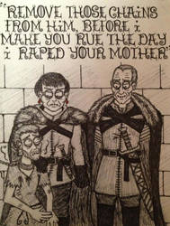 Reek, Ramsay and Roose by timburtongot