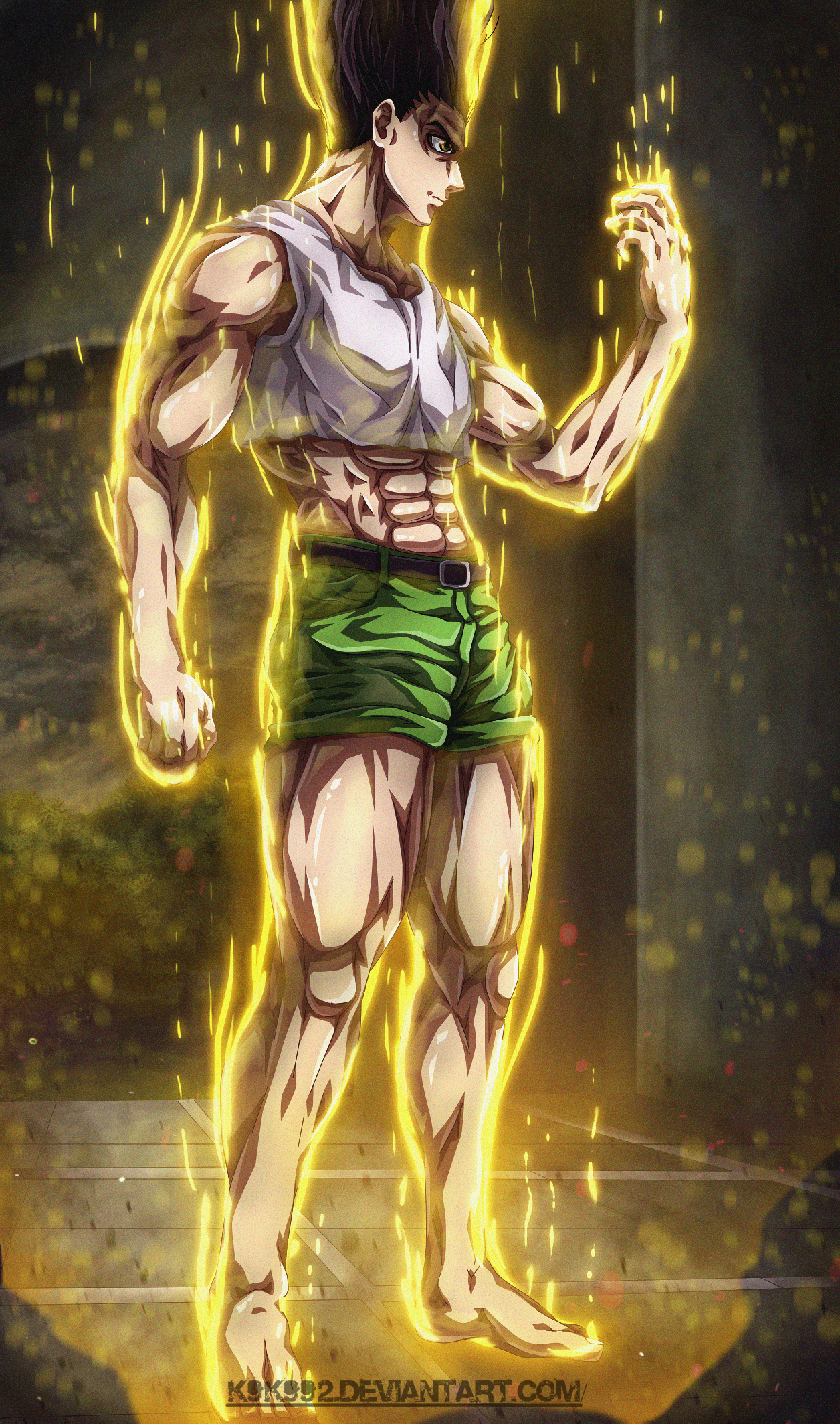 Gon Transformation - Hunter x Hunter by k9k992 on DeviantArt
