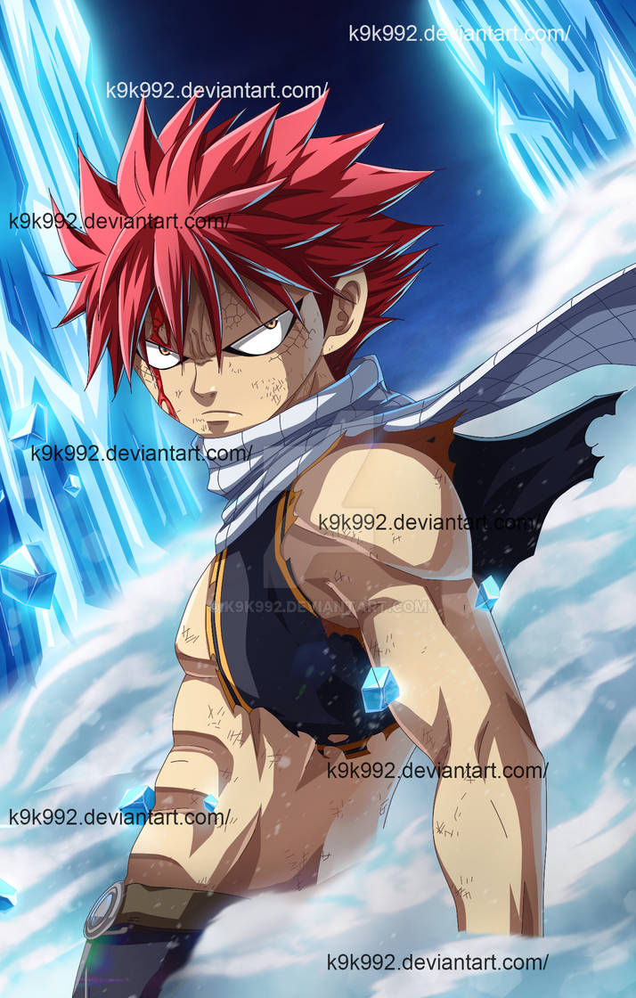 Natsu Dragon Force Mode Ignia Fairy Tail by davidlineart on DeviantArt