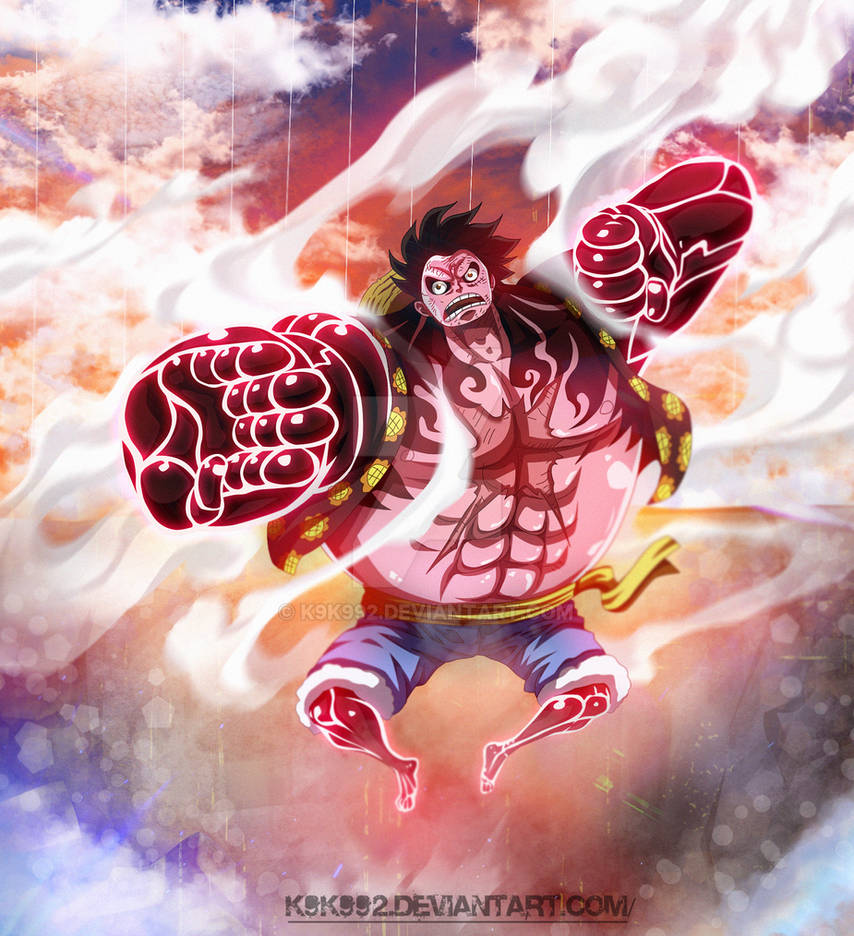 One Piece - Luffy Gear Fourth by k9k992 on DeviantArt