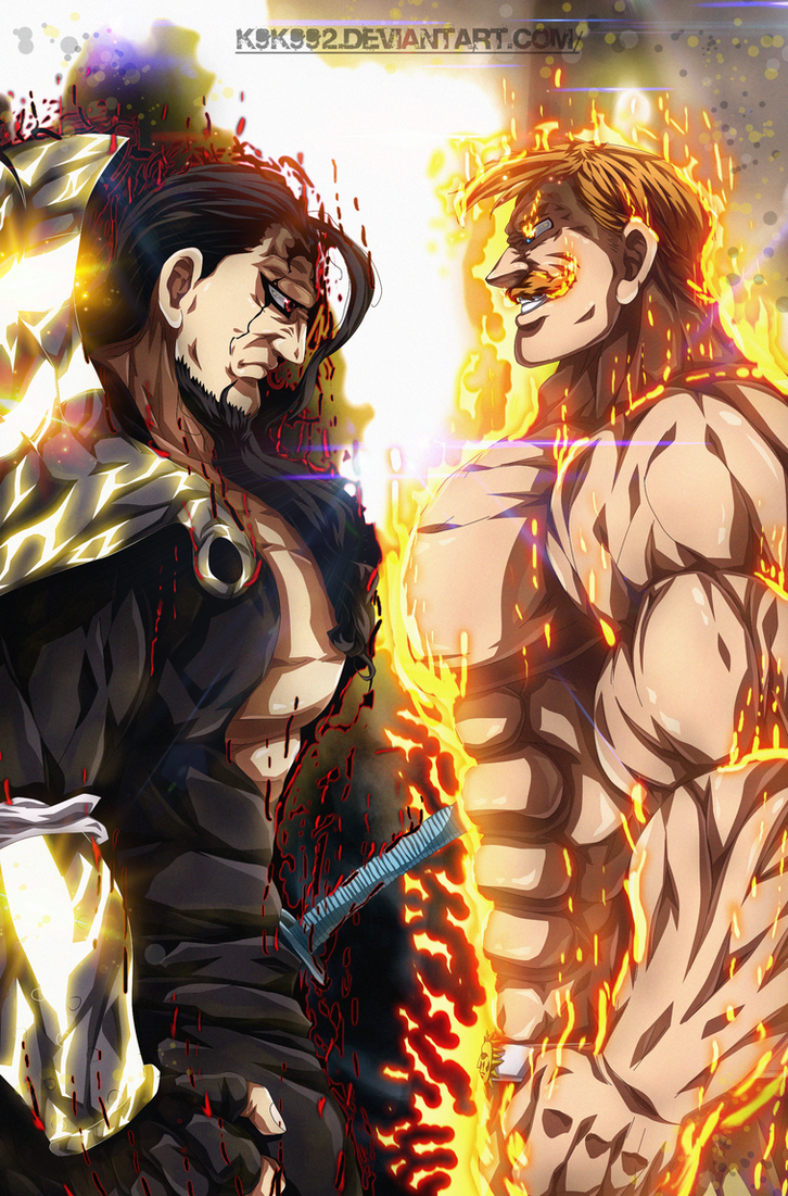 Escanor The One Vs Zeldris Demon King By K9k992 On Deviantart