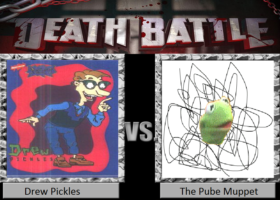 Pickle Muppet Death Battle 10 Drew Pickles Vs The Pube Muppet by RandomStuffStudios ...