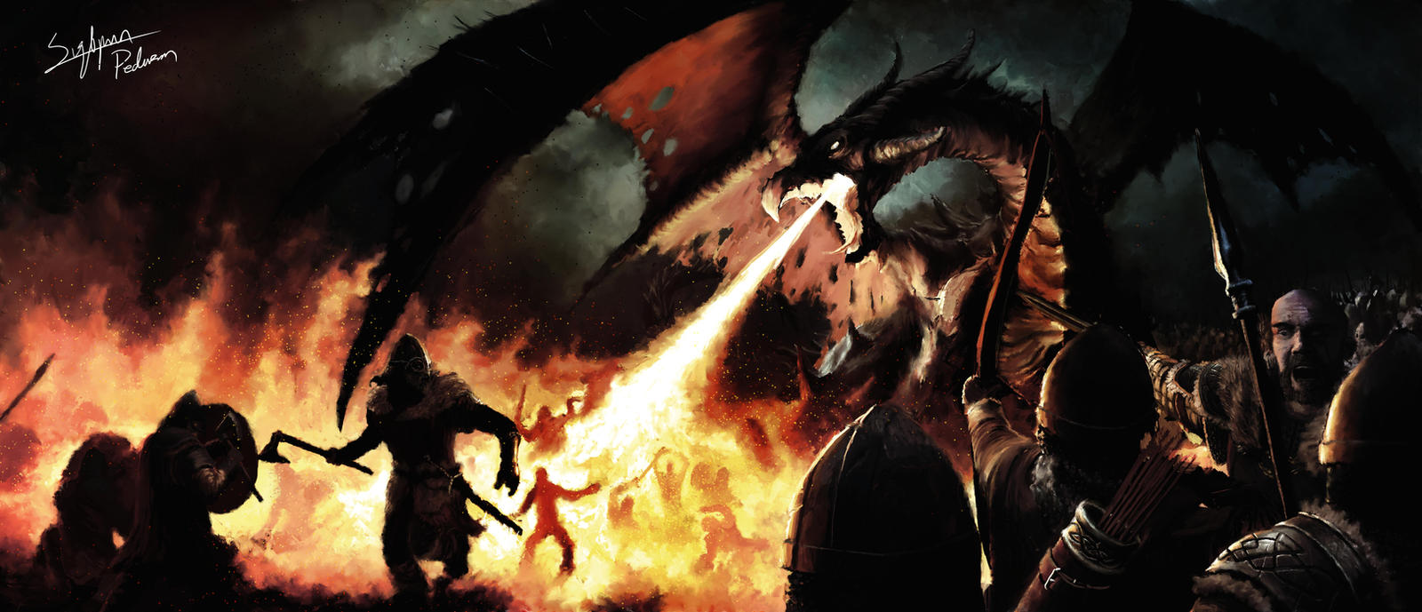 Dragon battle