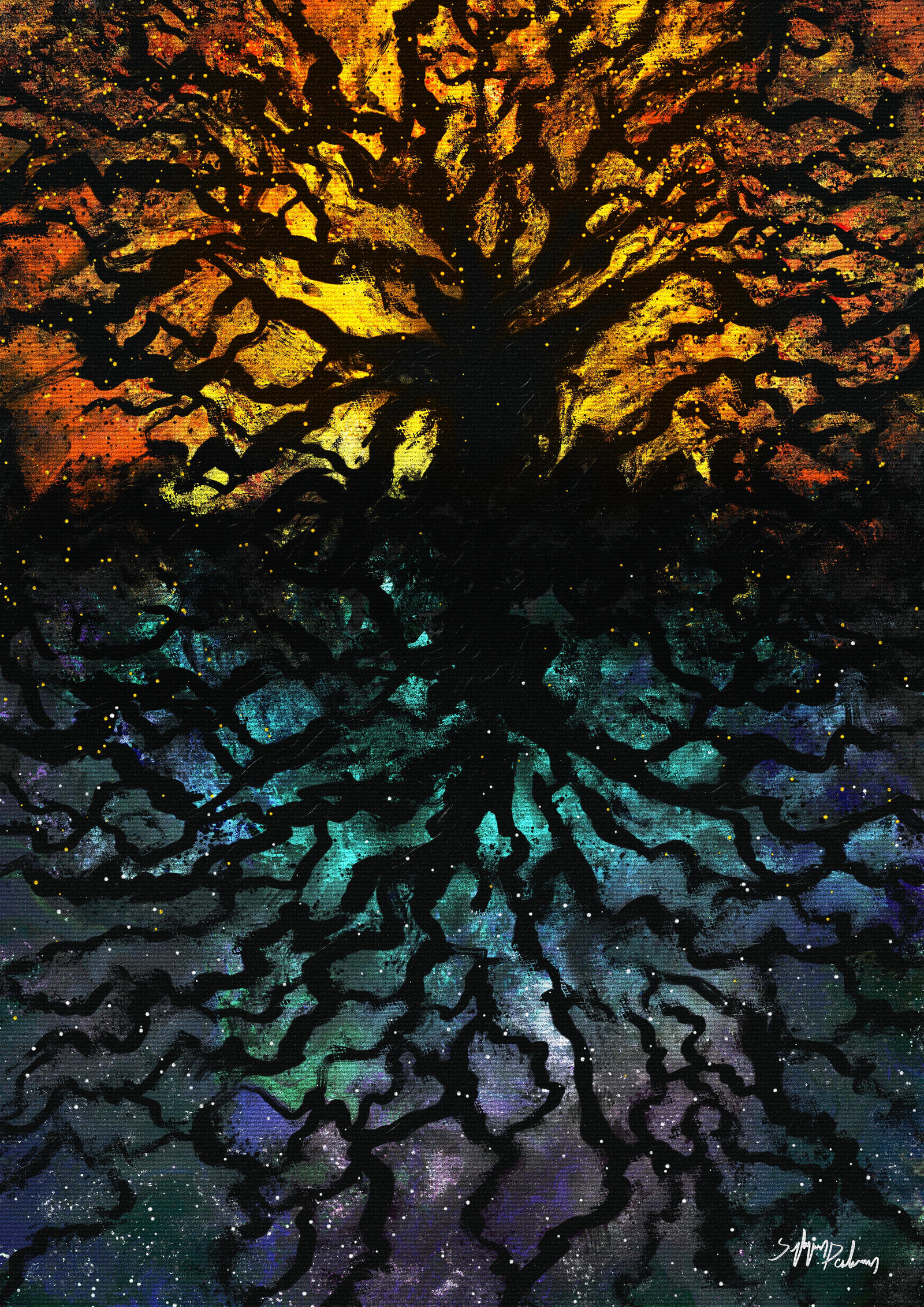 Block Tree Reflection Tree reflection by SigbjornPedersen on DeviantArt