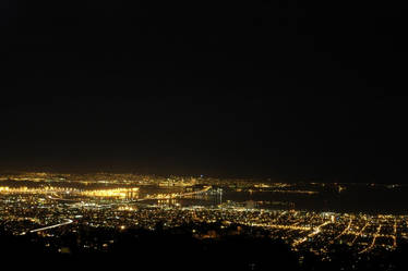 Bay Area at night