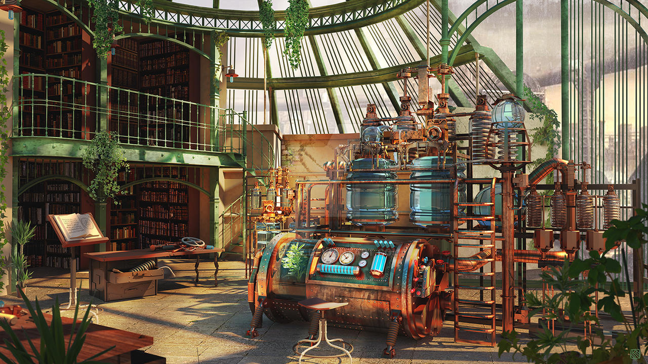The Alchemist Laboratory by Kashuse on DeviantArt