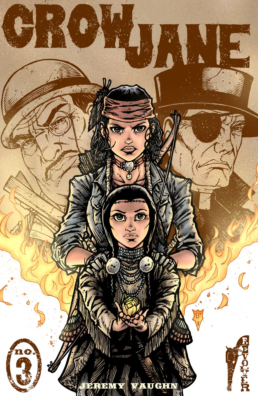 Crow Jane: In  the Season of Revenge no.3 Cover