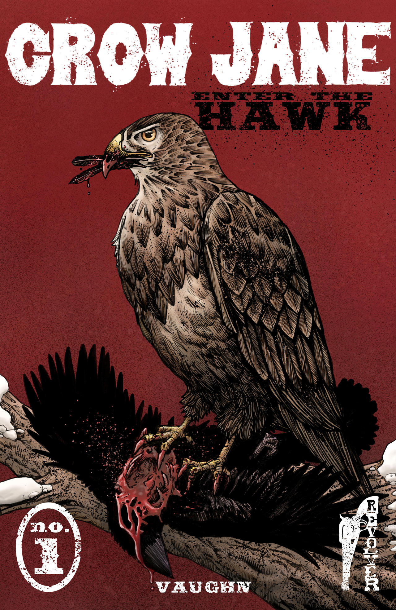 Crow Jane: Enter the Hawk no.1 cover