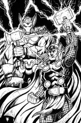 Thor and Beta Ray Bill