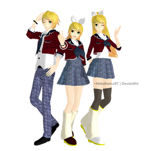 TDA School Series - Kagamine Rin + Dl link