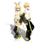 DT Append Rin and Len Kagamine (Future Style) + DL