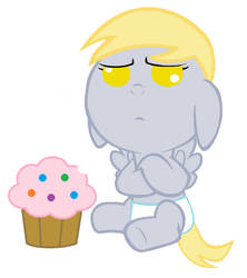 Baby Derpy Is Not Amused