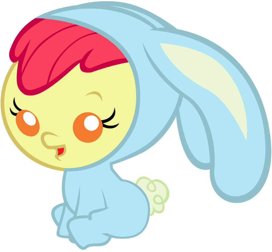 Baby bunny developing a blue eye by SpirityTheDragon on DeviantArt