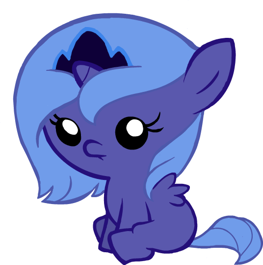 Baby Luna Artist Unknown by Beavernator on DeviantArt
