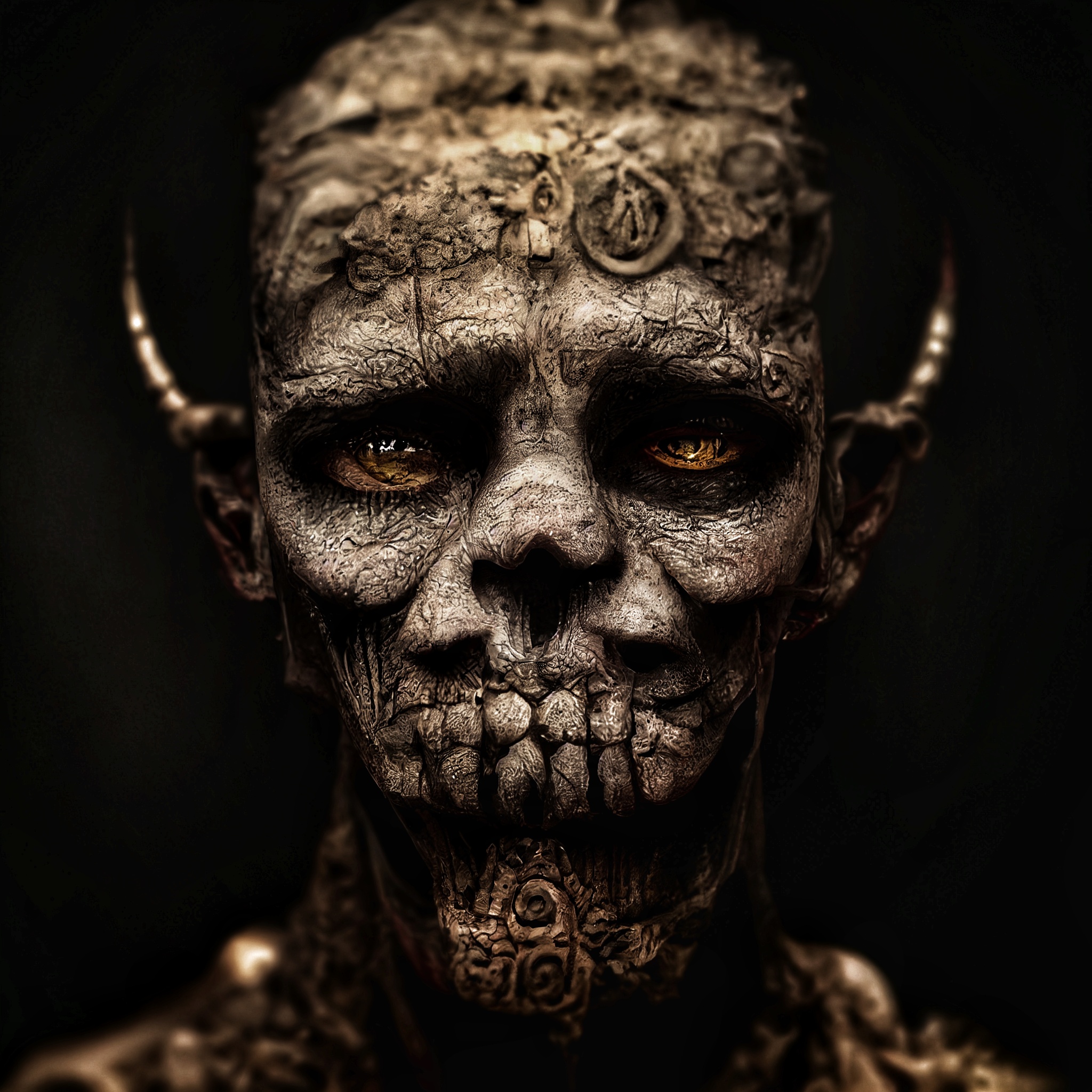 Demon face