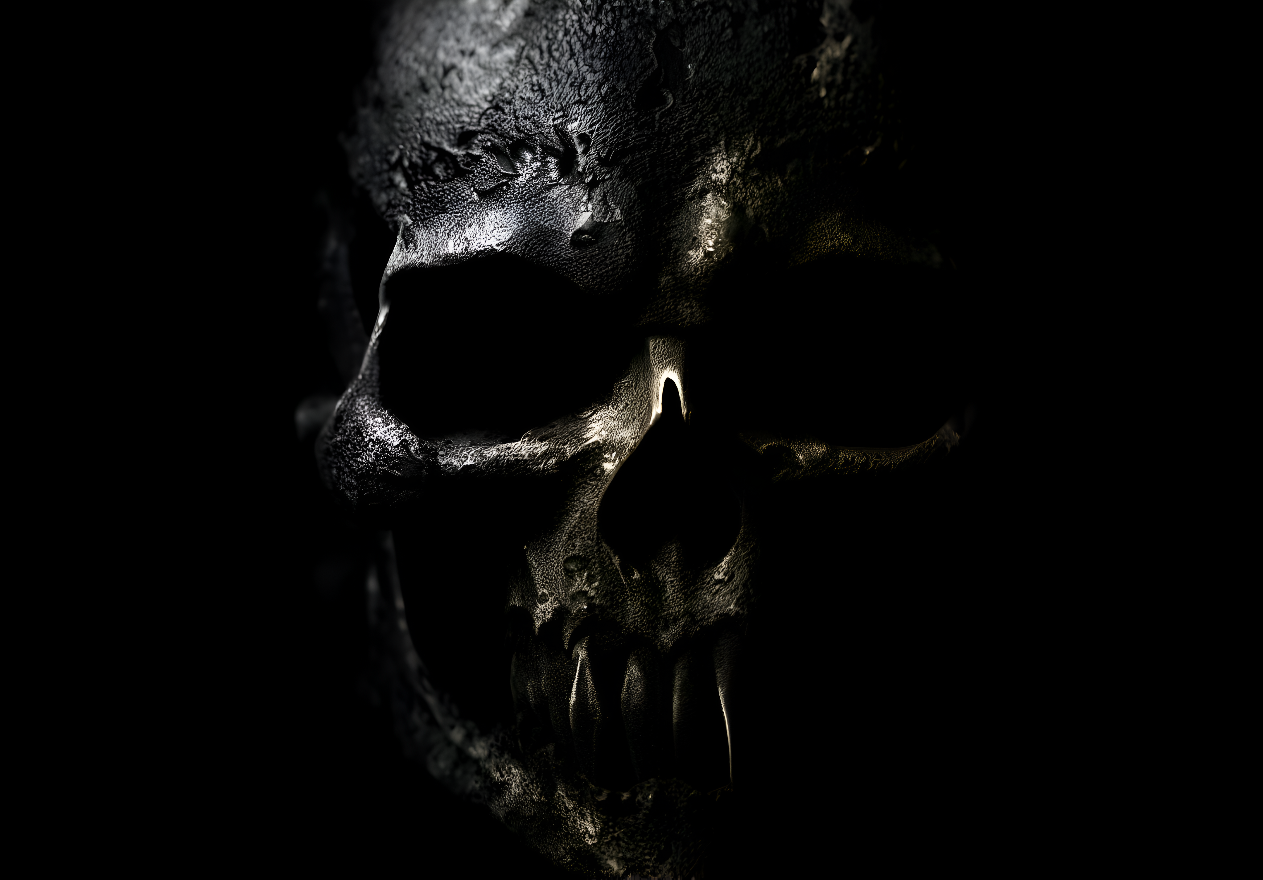 Dark skull