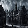 Gothic Town By Necro