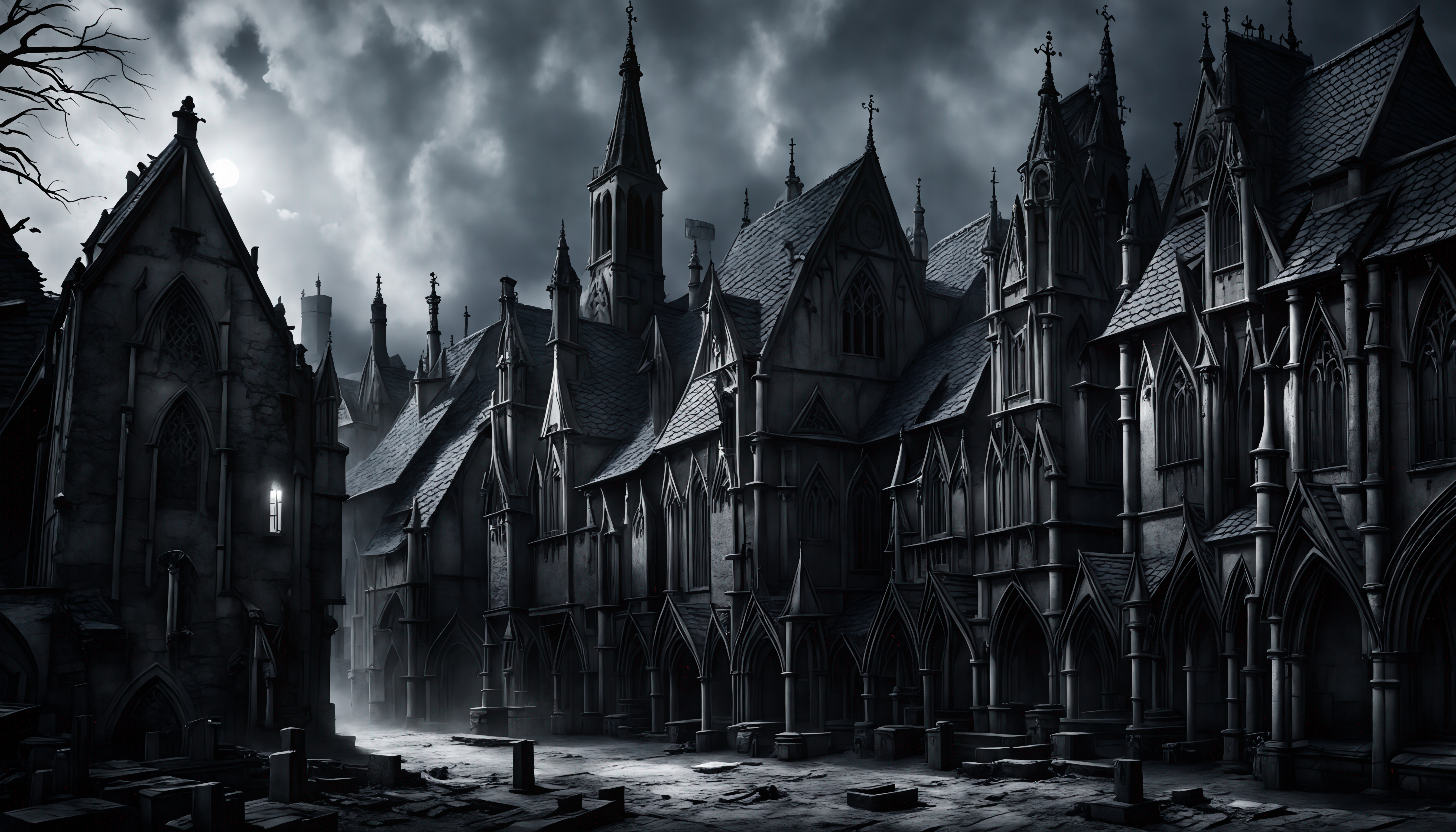 Gothic Town By Necro