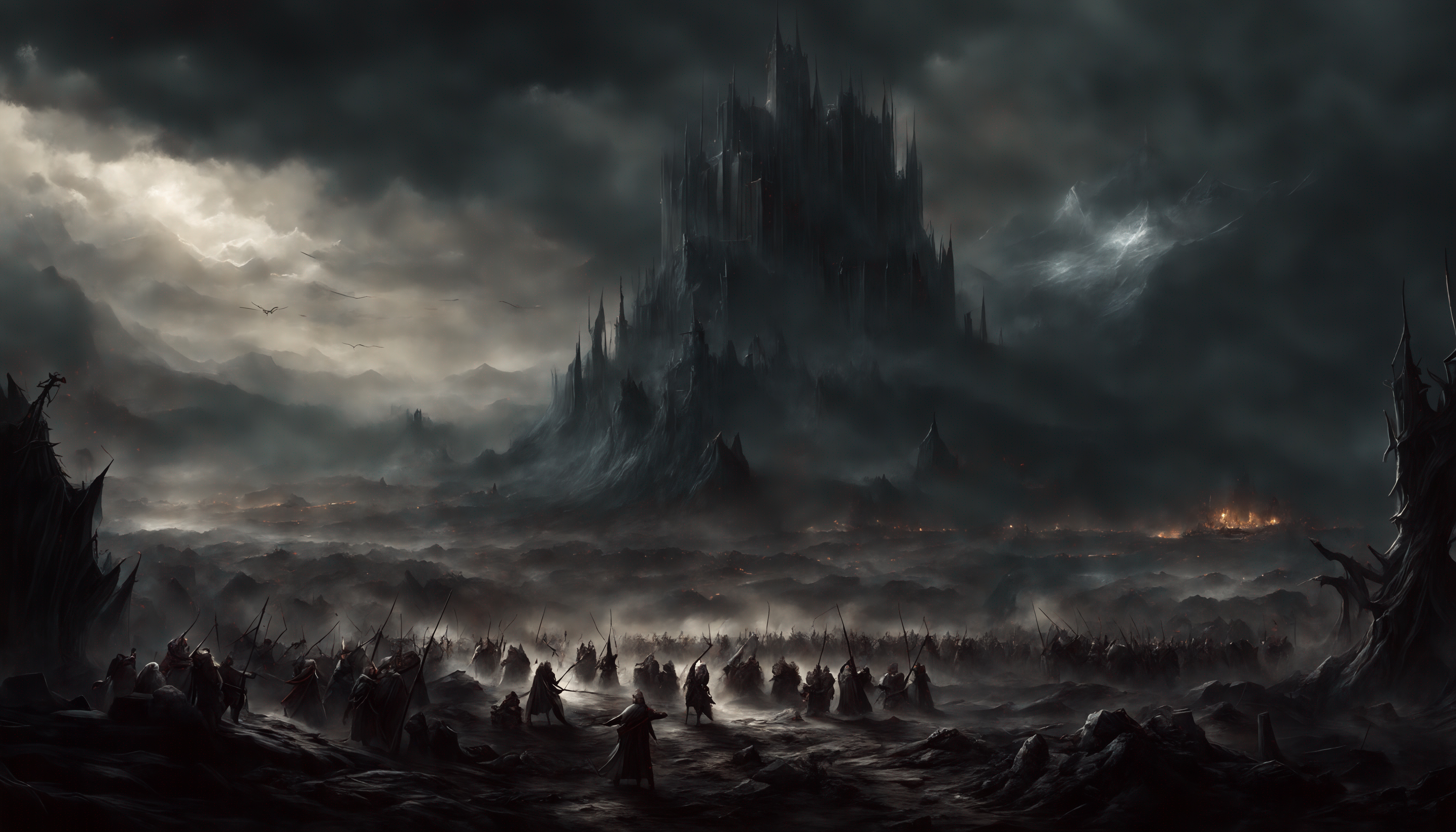 fantasy art last batle