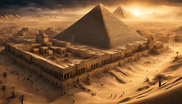 fantasy old egypt city