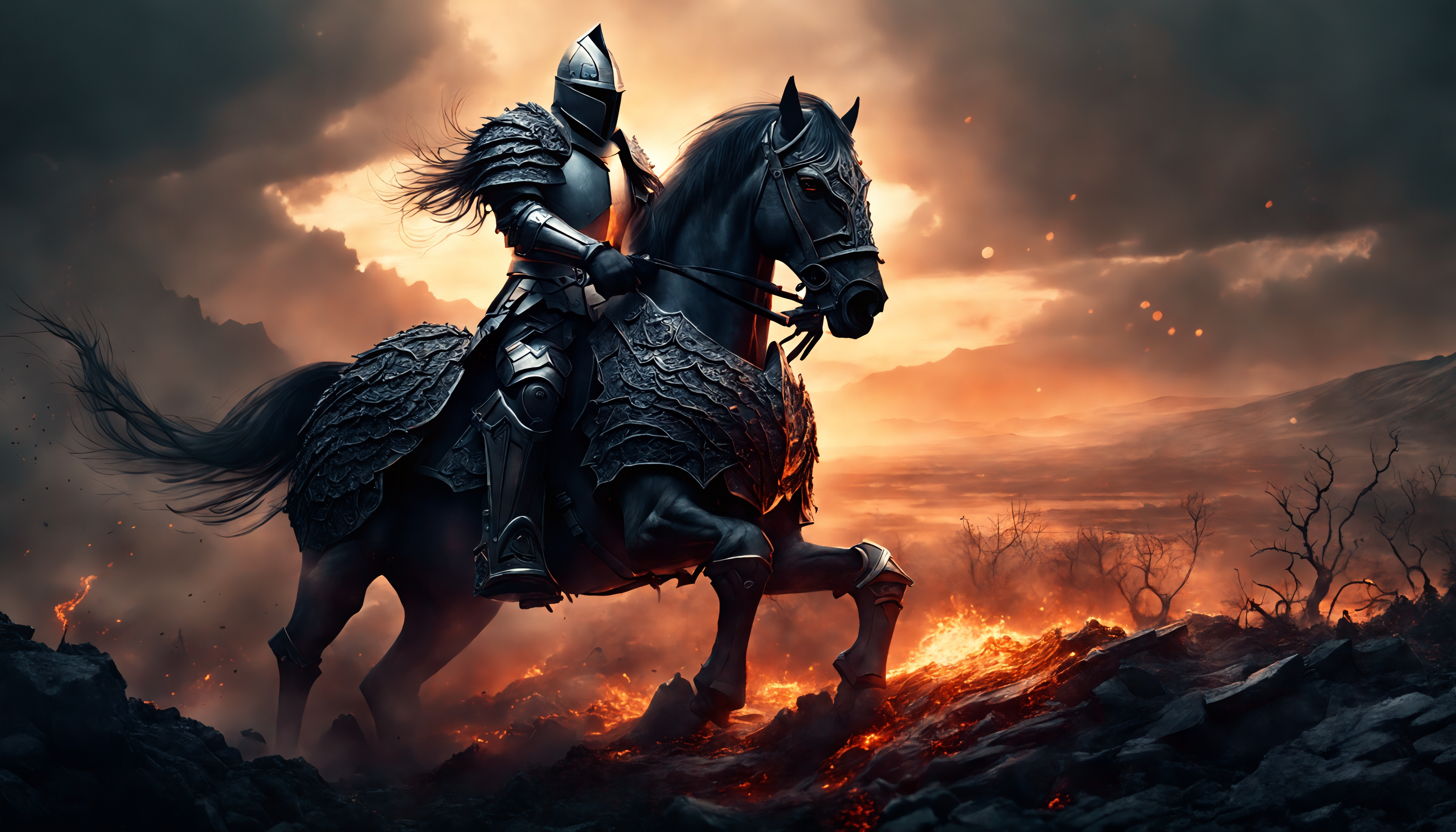 Knight In Battleground