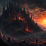 Dark Fantasy Art Landscape Shot