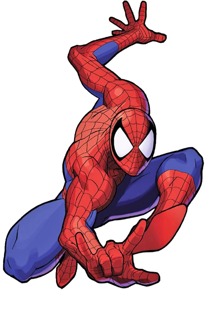 Spider-Man (Marvel vs Capcom) render by SpiderGuy2008 on DeviantArt