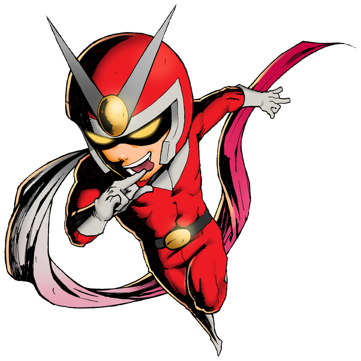 Viewtiful Joe (Capcom) render by SpiderGuy2008 on DeviantArt