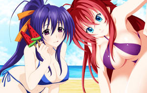 Highschool DxD - Akeno and Rias Collab