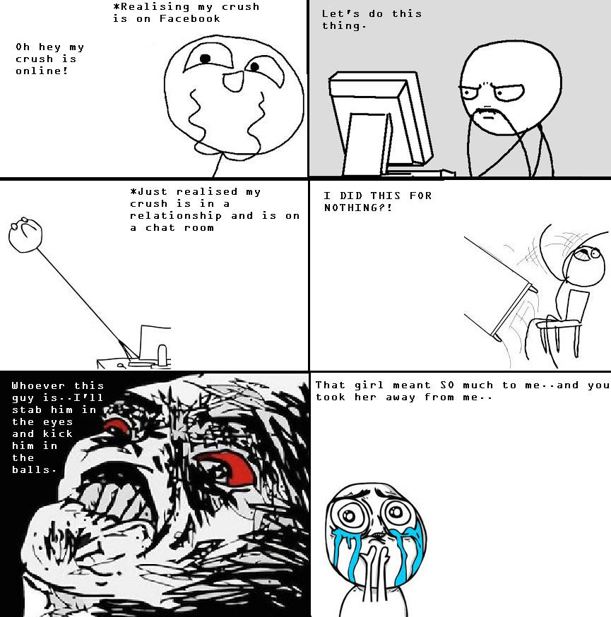 The awesome rage comic by BookWormPanda on DeviantArt