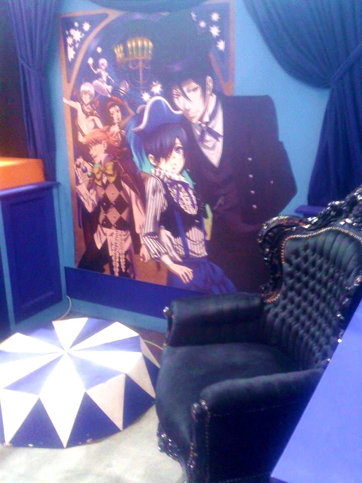 The Kuroshitsuji stand at Japan Expo by RehabsVemod