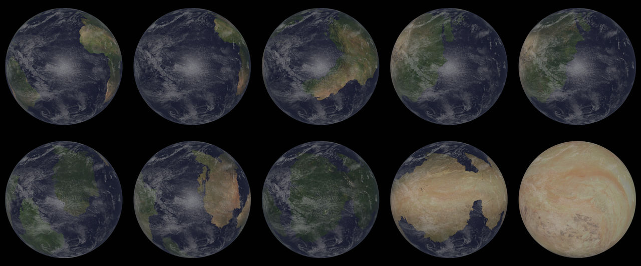 Earth Through The Times by Brainloading on DeviantArt