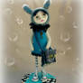 Alice In Wonderland. Art doll by leRu Gallery