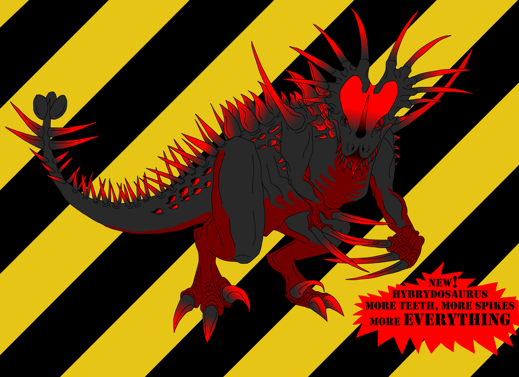 HybridosaurusWithJurassicParkBackground by Finsterdrache on DeviantArt