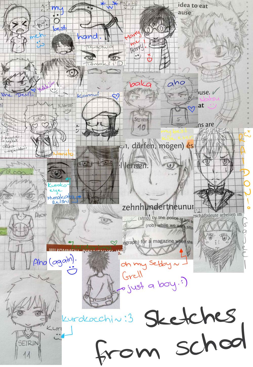 My first sketchdump. :3