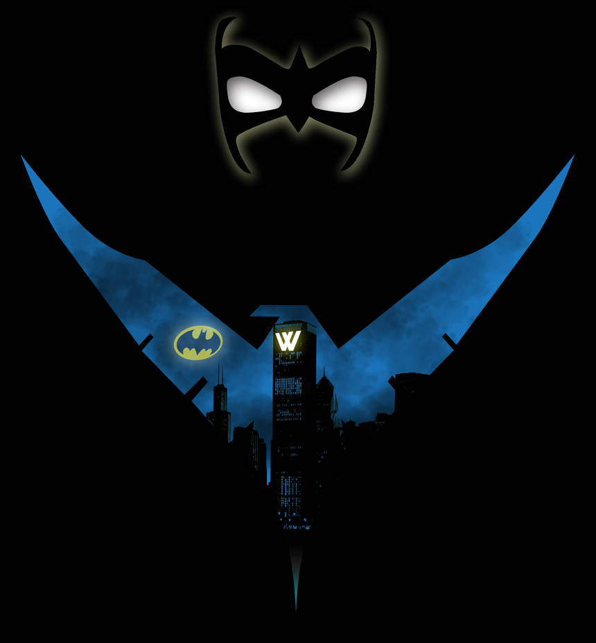Batman cape. Найтвинг лого. Nightwing Cape. Bat Family Бэтвинг знак. Nightwing 30.