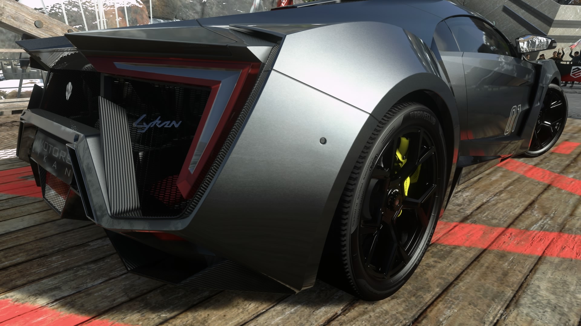 Driveclub Lykan Hypersport back by impossible64 on DeviantArt