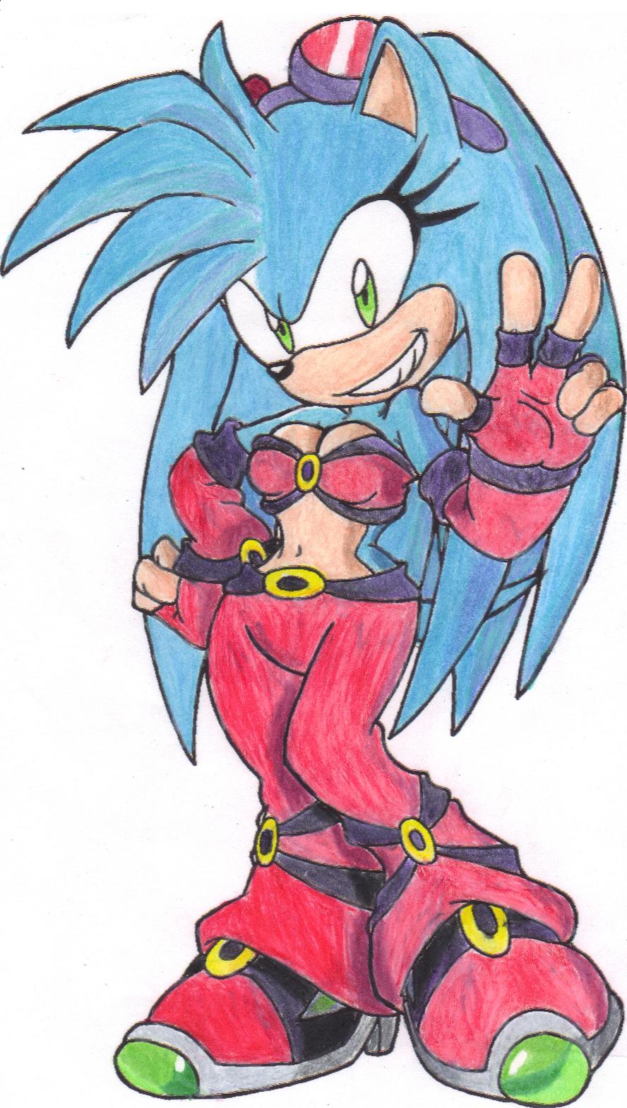 Becky the Hedgehog in Color