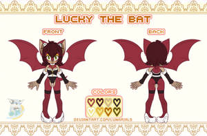 Lucky The Bat Ref Sheet