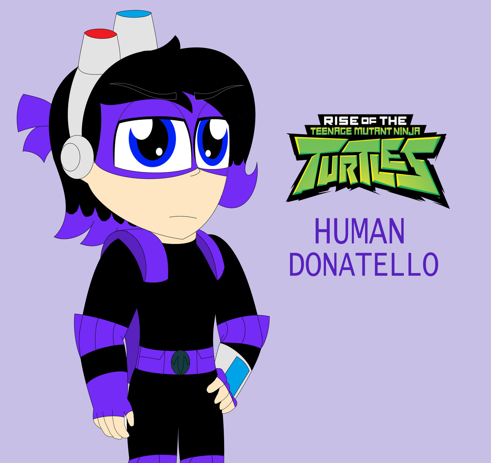Humans Rottmnt Female (ROTTMNT): Human Donatello by Stargirlshooter on DeviantArt